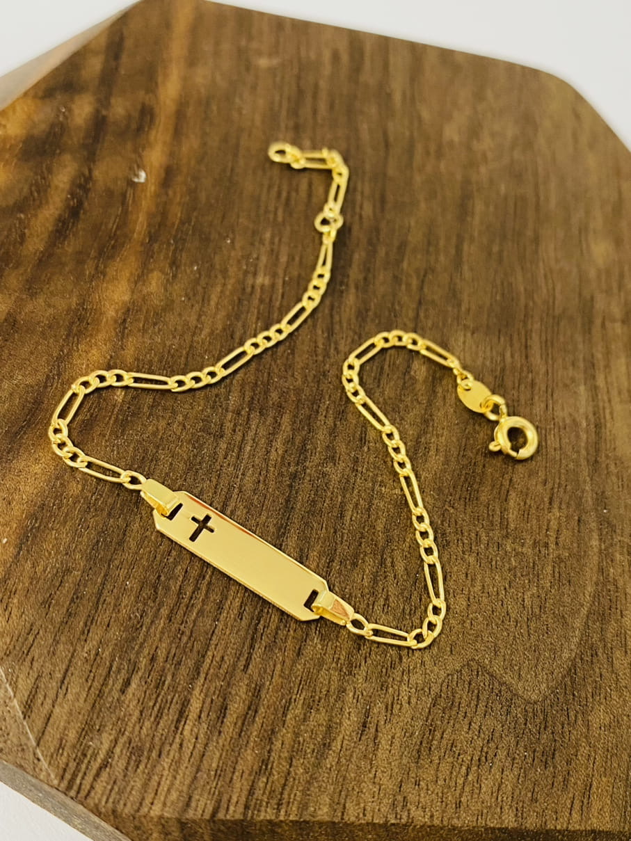 ITALY 14k gold bracelet L1967 BR