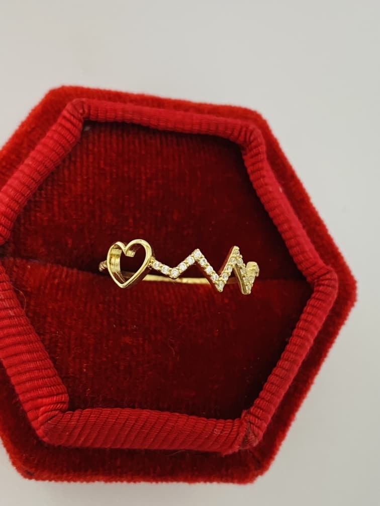 14k gold ring OCTBR9 17/57/Q