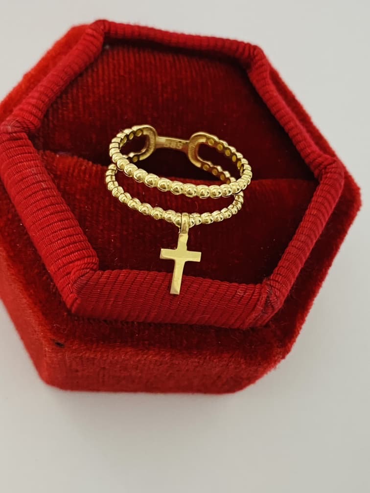 14k gold ring OCTBR10 14/54/N