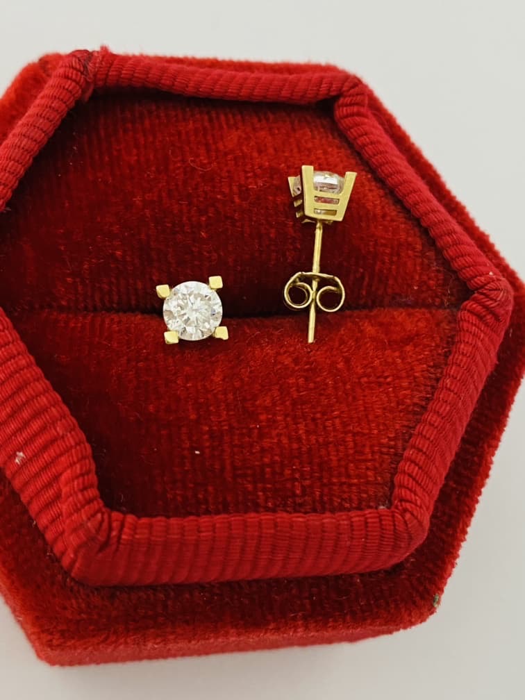 14k gold earrings OCBRIE15