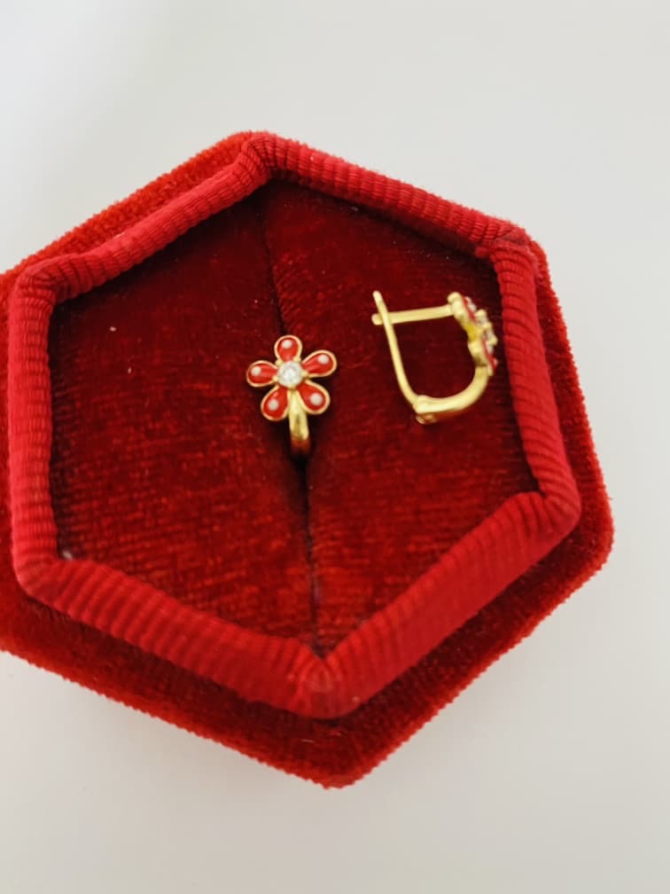 14k gold earrings OCBRIE26