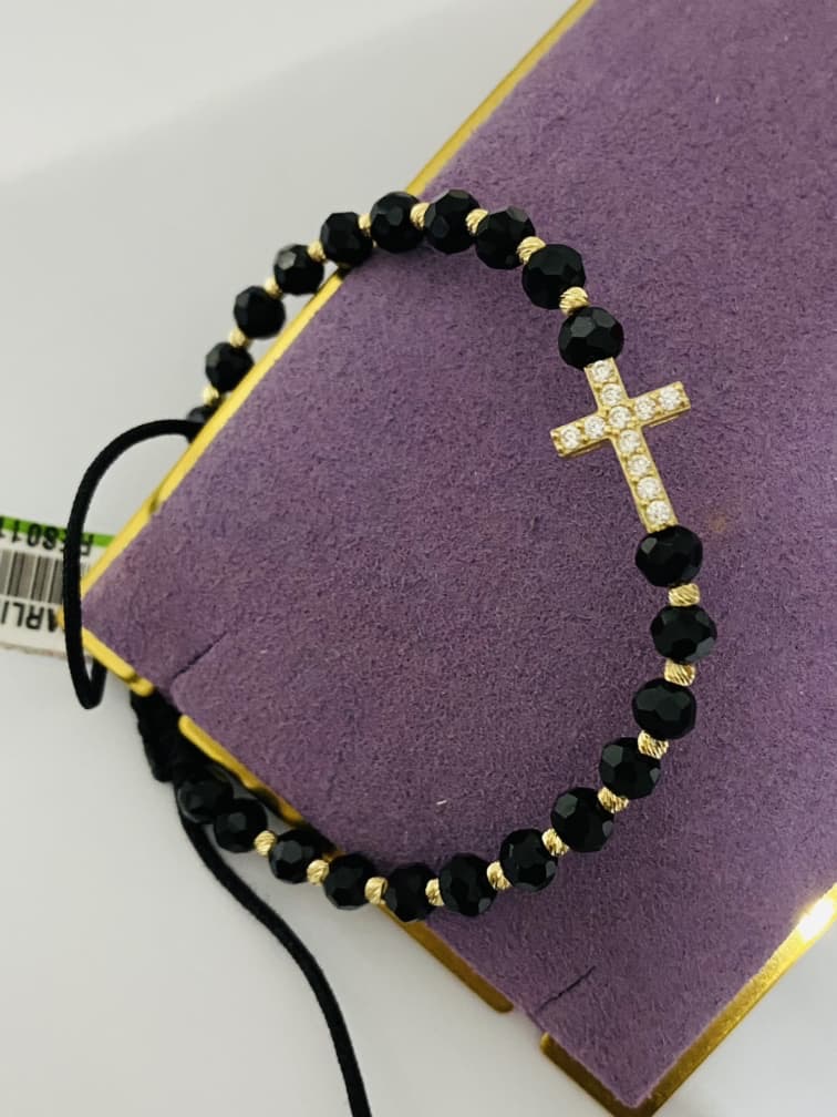 14k gold string bracelet 0SPE11