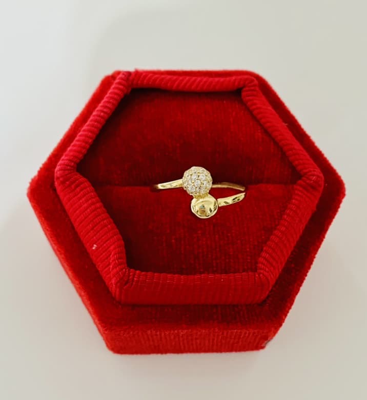 14k gold NEW ring 22R0183