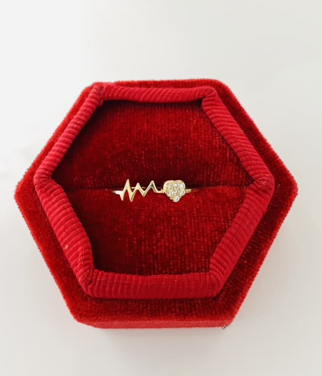 14k gold NEW ring 22R0132
