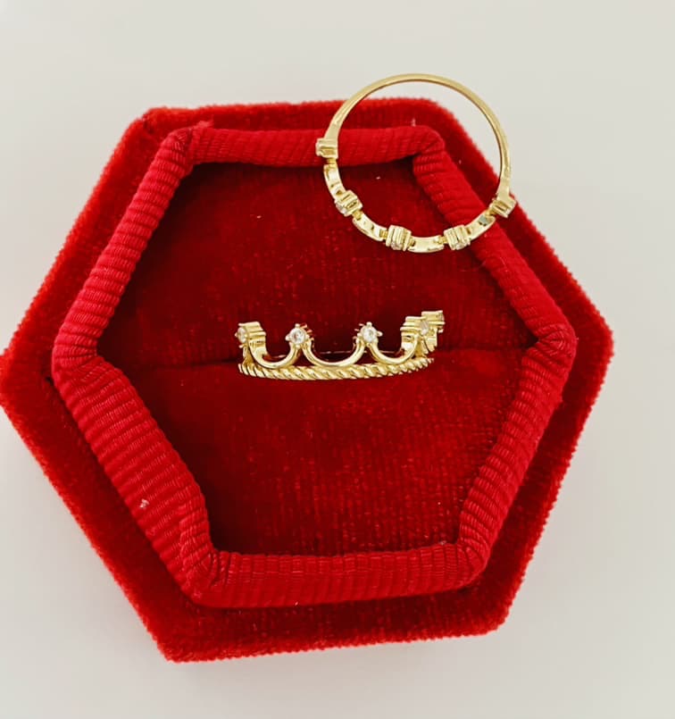 14k gold NEW ring 11R0416 size 14/54/N