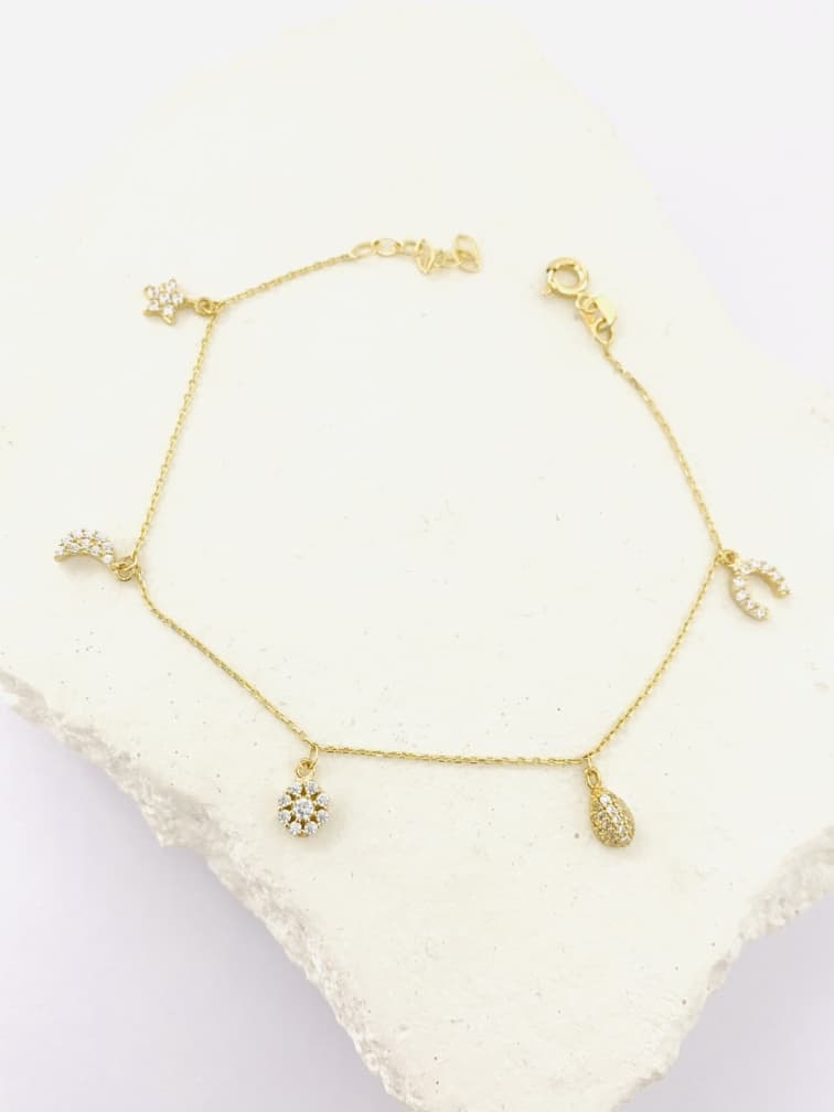 14k gold New bracelet 15B0029