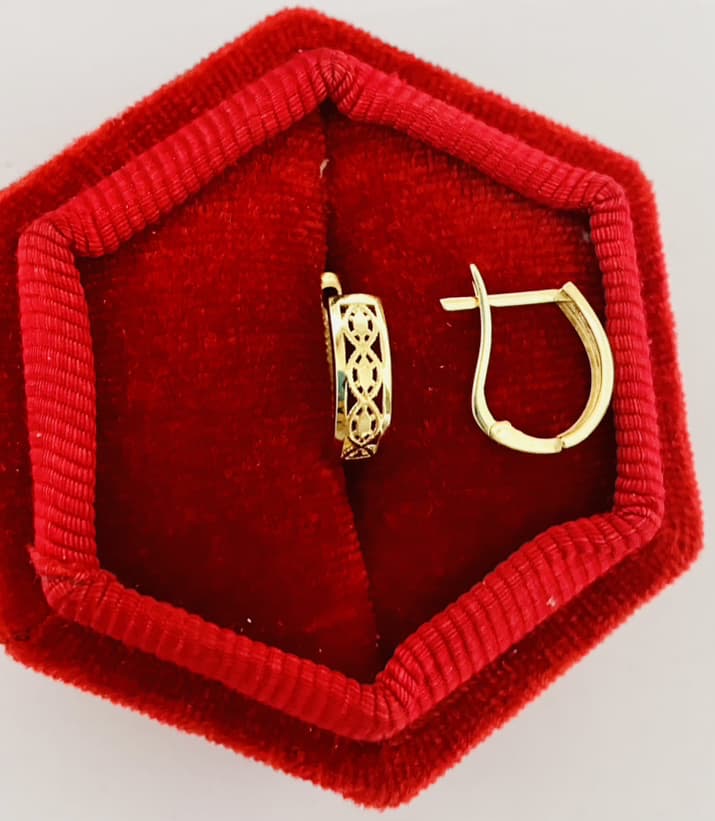 14k gold New earrings 15E0035