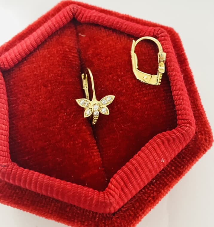 14k gold New earrings 11E00263