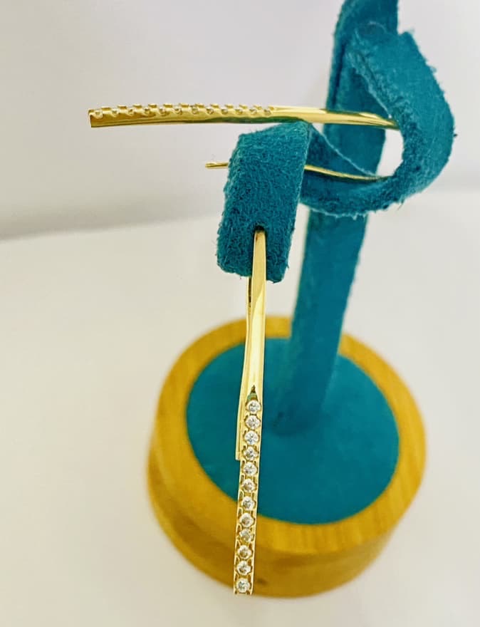 14k gold New earrings 11E00249