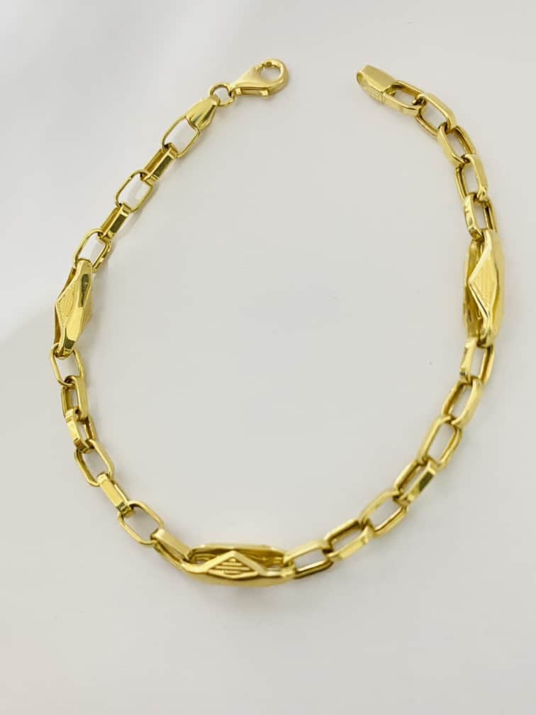 14k gold bracelet Alenov7