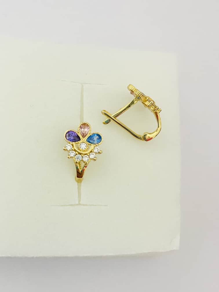 14k gold earrings 24NVM08