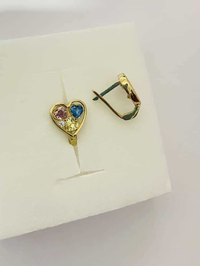 14k gold earrings 24NVM010