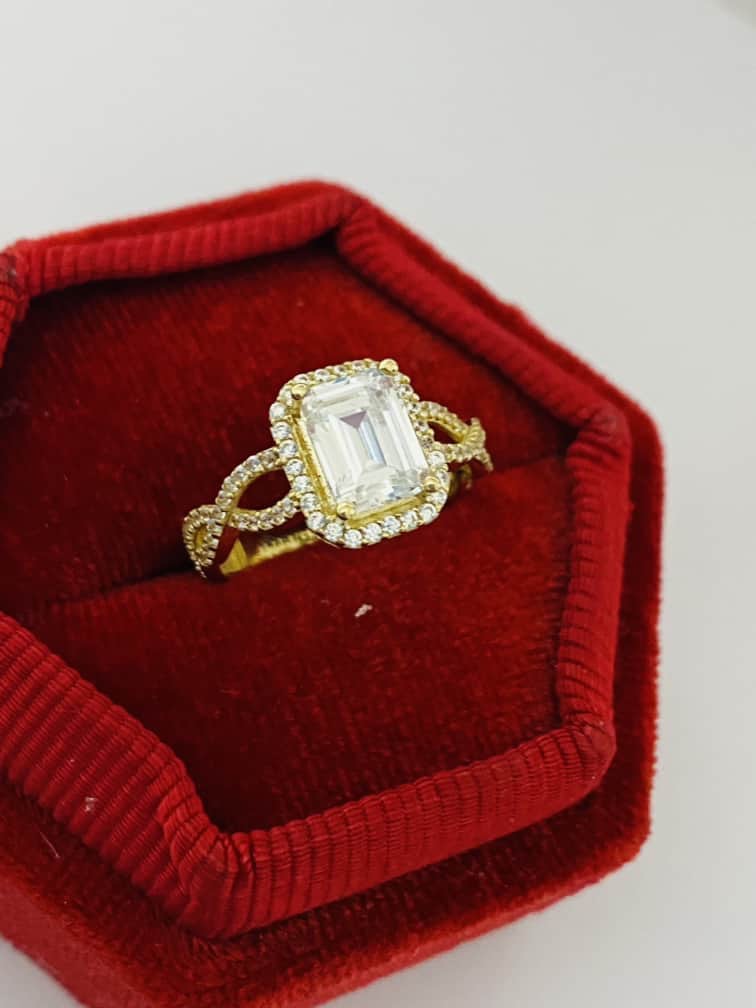 14k gold ring NOE05 size 15/55/O