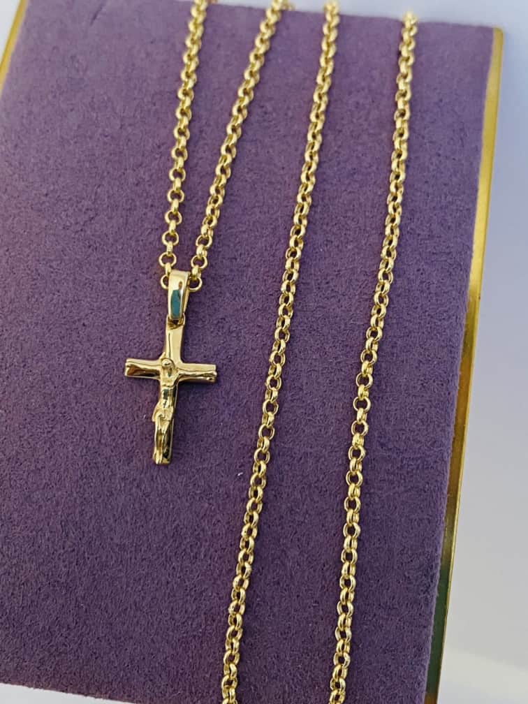 14k gold chain and pendant 24nvme70