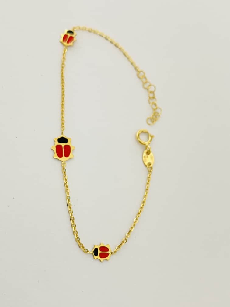 Italy gold 14k bracelet L1676