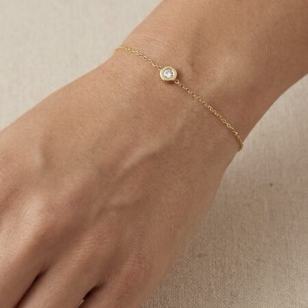 14k gold new  bracelet 11B0027