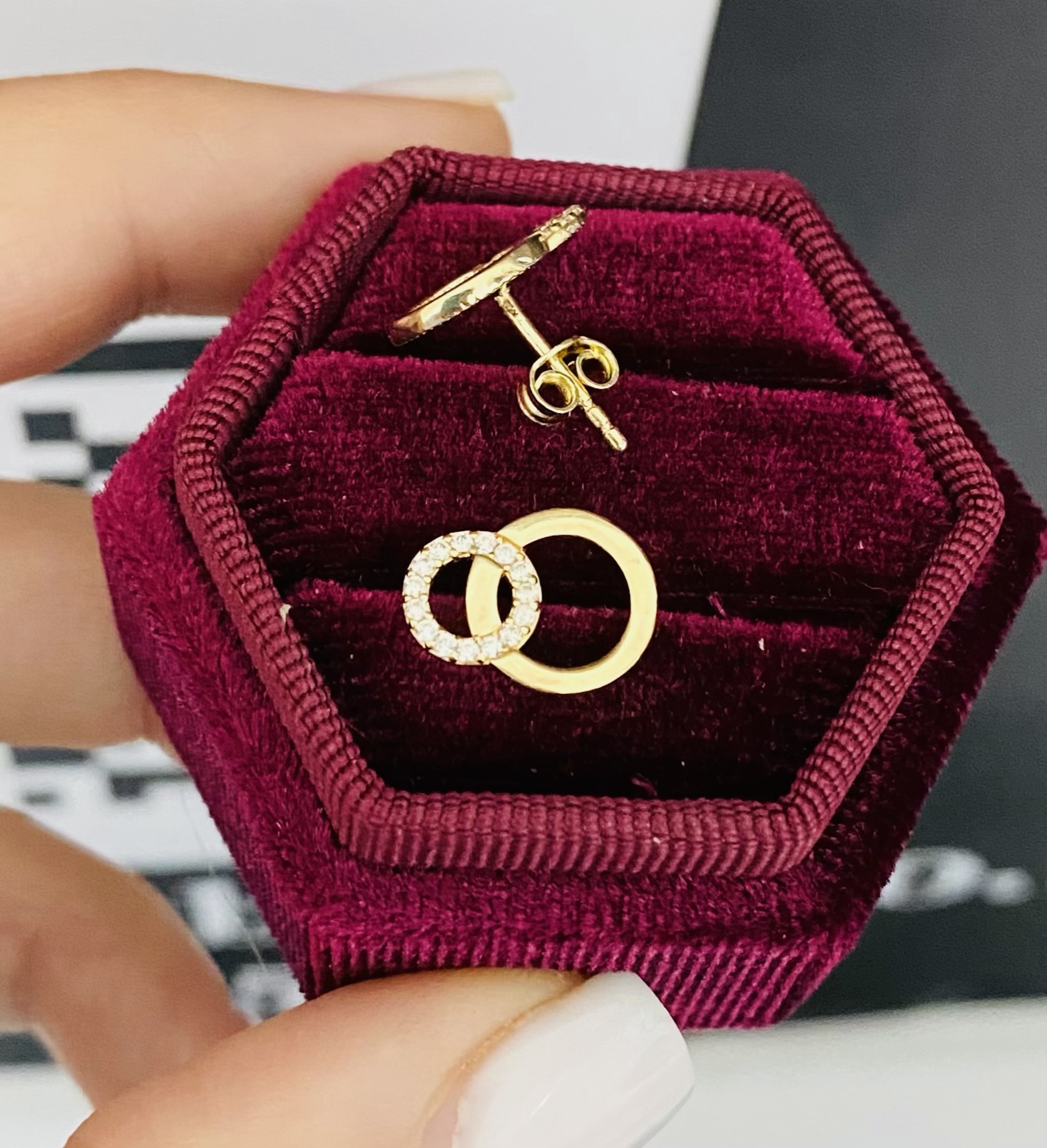 14k gold New earrings 15E0114