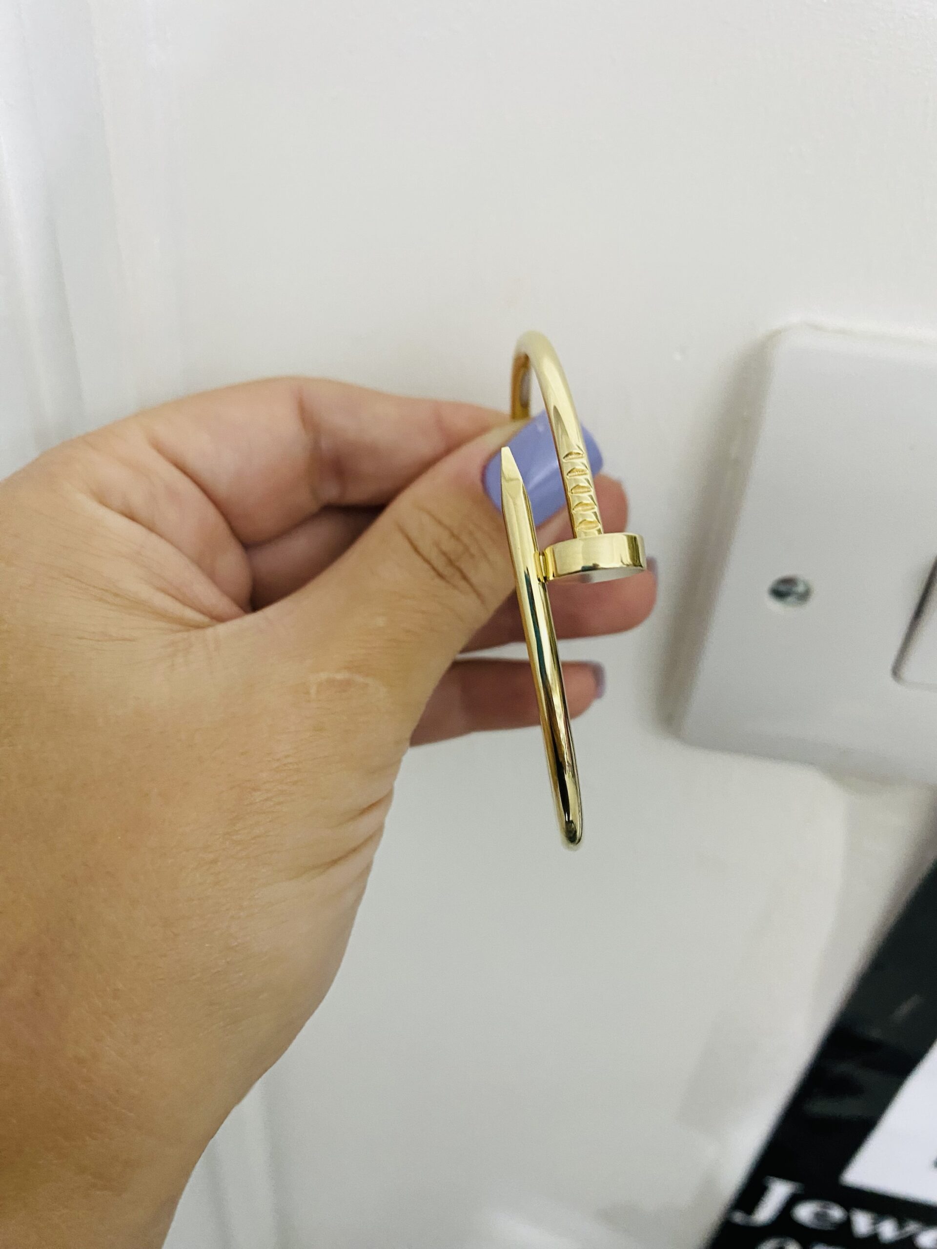 14k Gold BANGLE bracelet by order