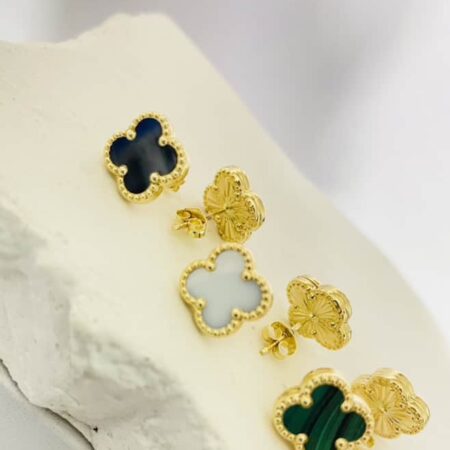 14k gold TRF01  12mm earrings