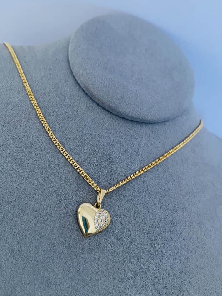 14k gold chain and pendant 24nvme91