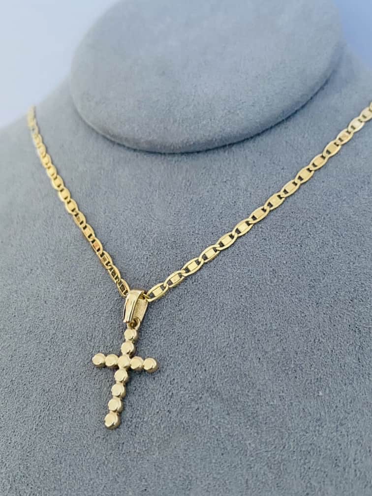 14k gold chain and pendant 24nvme104