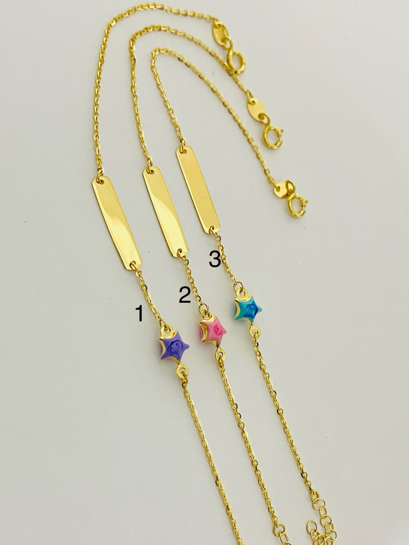 Italy gold 14k bracelet BRS123