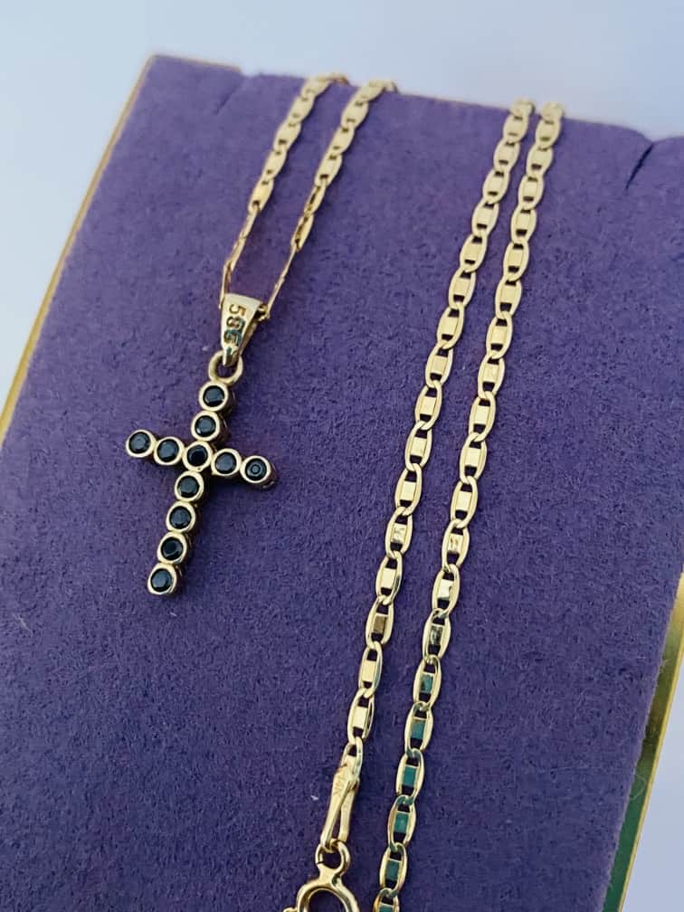 14k gold chain and pendant 24nvme153 - Image 2