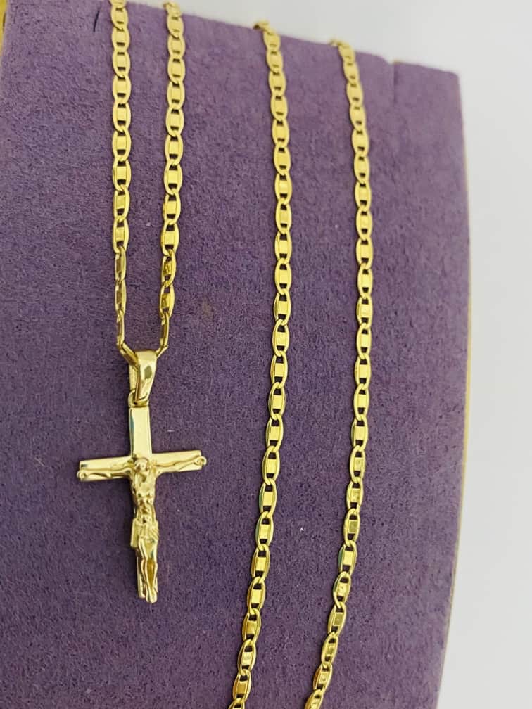 14k gold chain and pendant 24nvme162