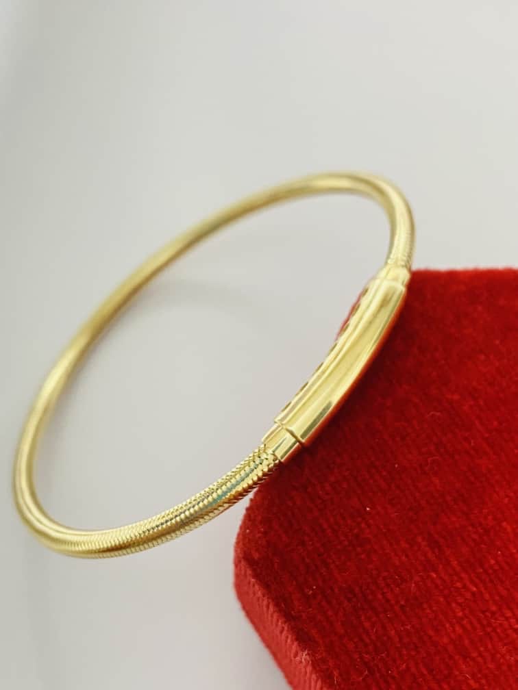 14k Gold Elastic Bracelet Brdcm2