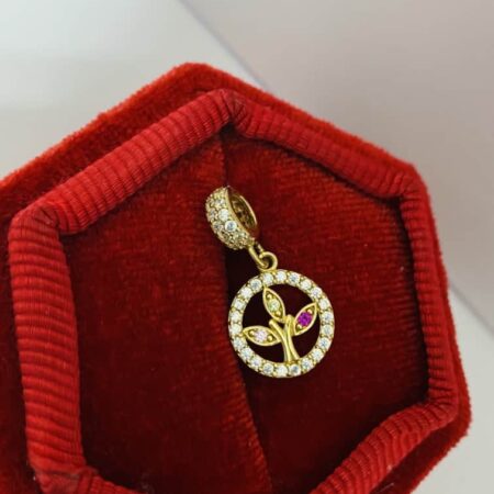 14k Gold Bracelet Pendant Decem245