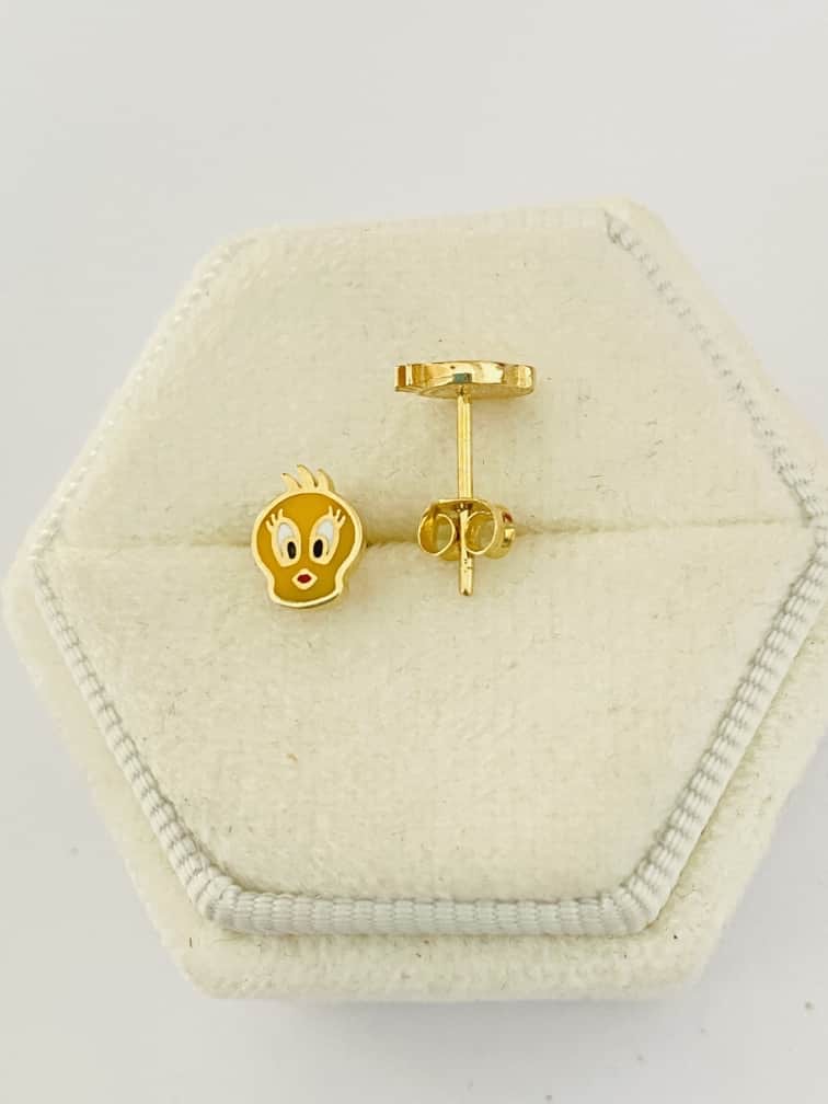 14k gold Earrings kids Ian2526