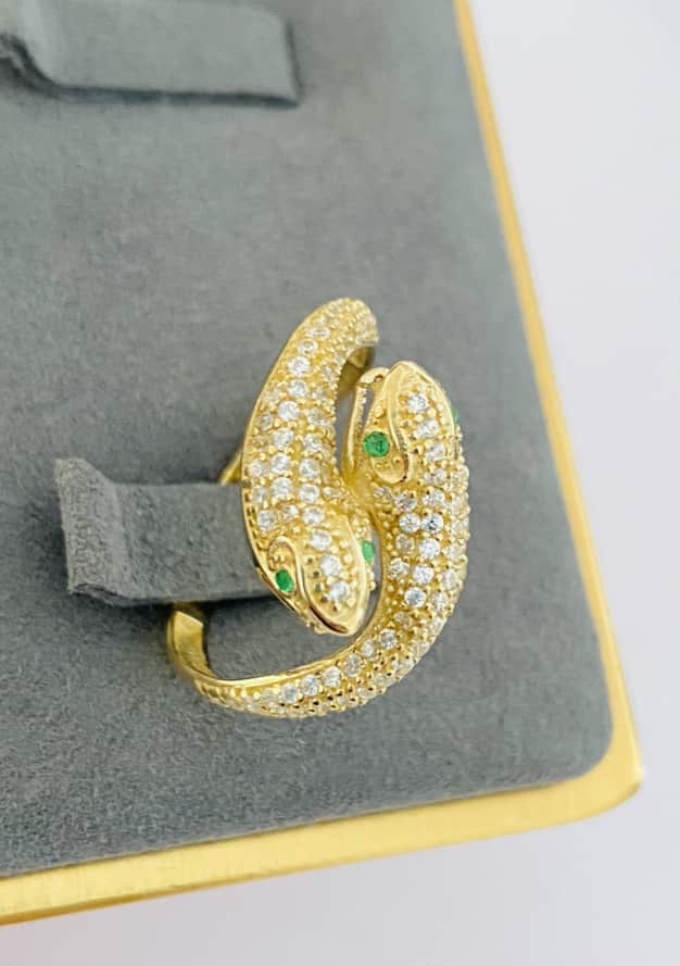 14k gold ring size 15/55/O JNRE253