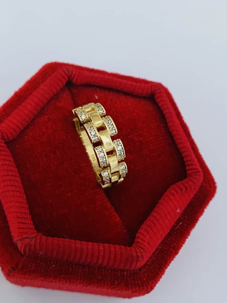 14k gold ring size 12/52/M JNRE2519