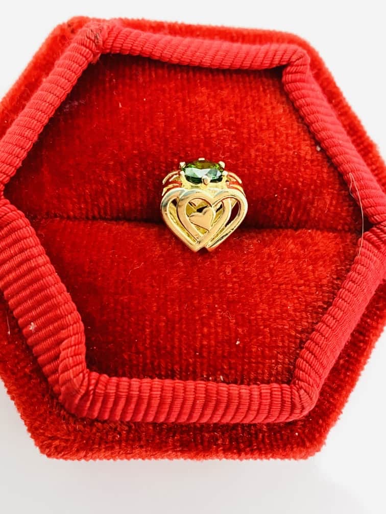 14k Gold Bracelet Pendant 01Jan0020