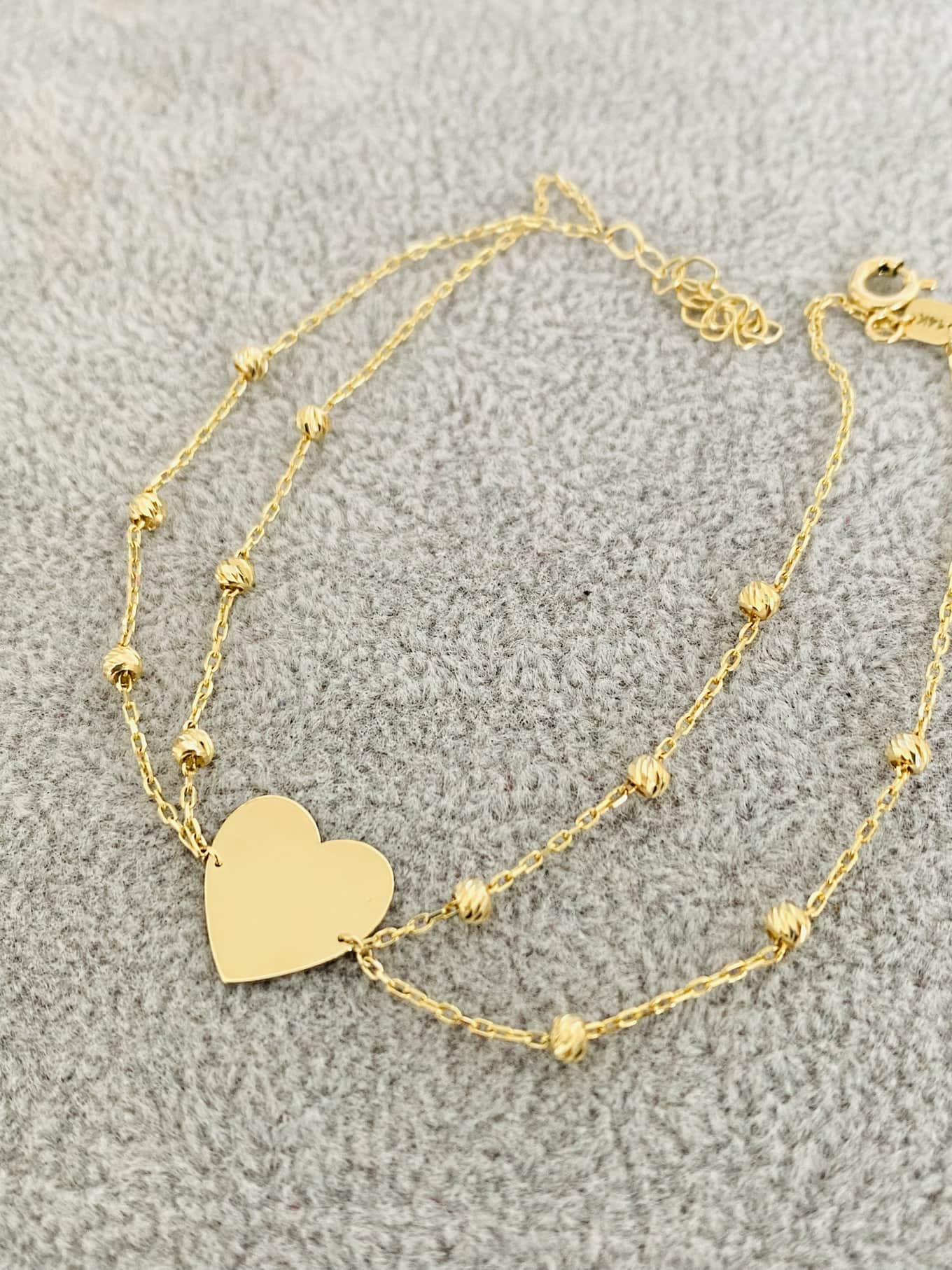 14k gold bracelet 14B0111