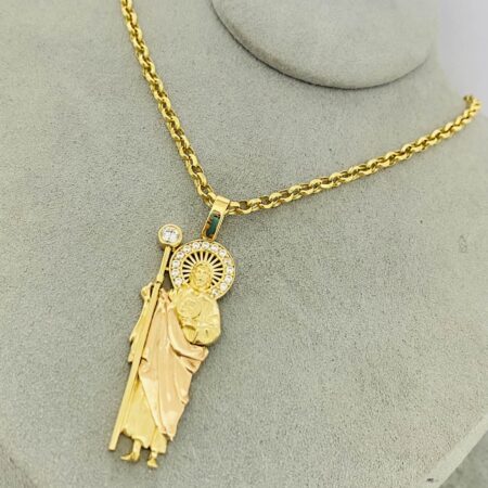14k gold chain and pendant 25FB41