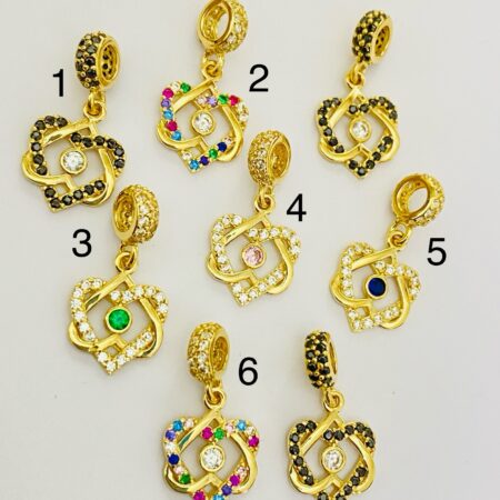 14k Gold Bracelet Pendant 01Jan0001