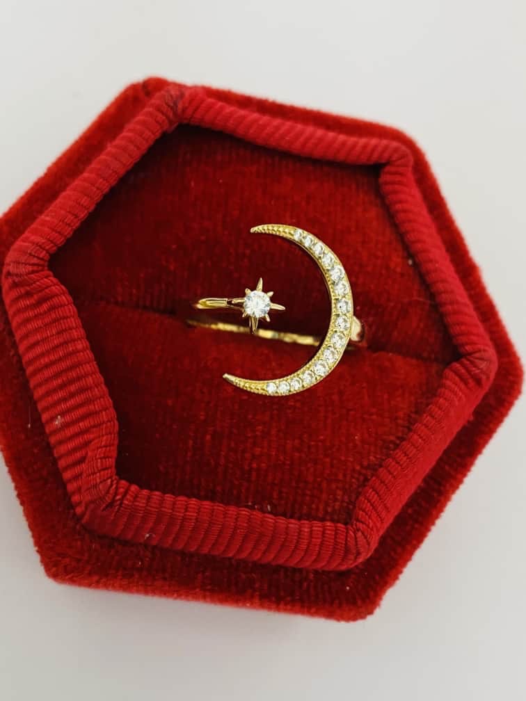 14k gold ring size adjustable NRE2530