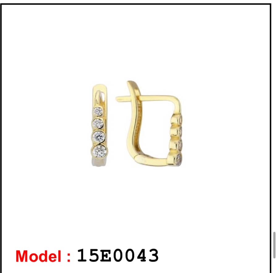 14k gold New earrings 15E0043