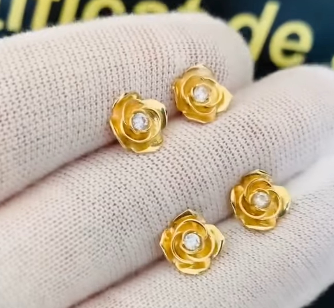 14k gold New earrings 11E0329