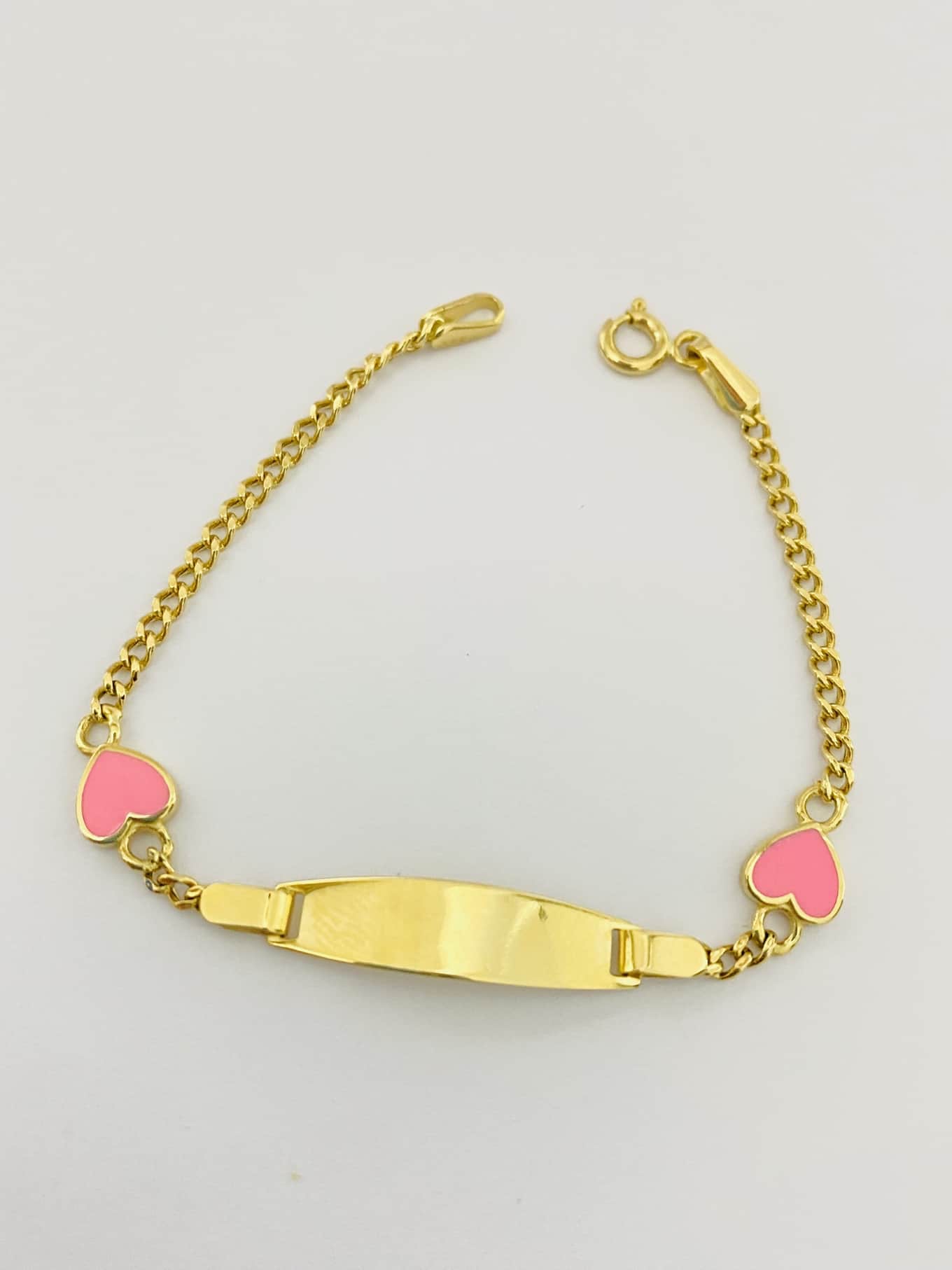 14k kids gold bracelet 25BR037