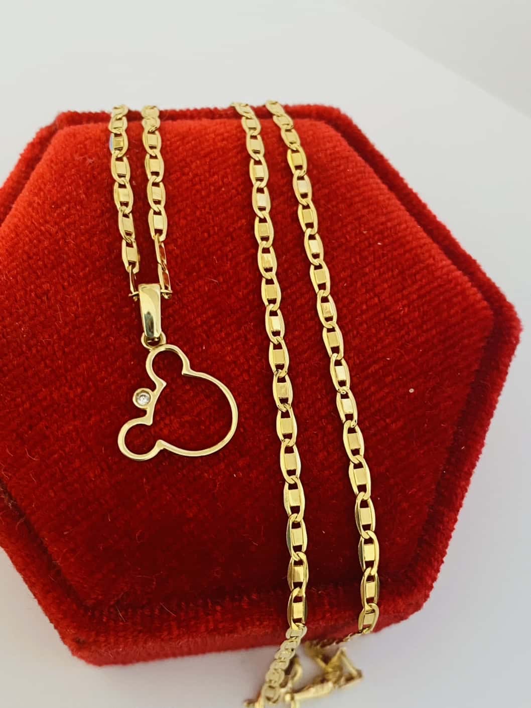 14k kids gold necklaces 40cm 03Bar2524