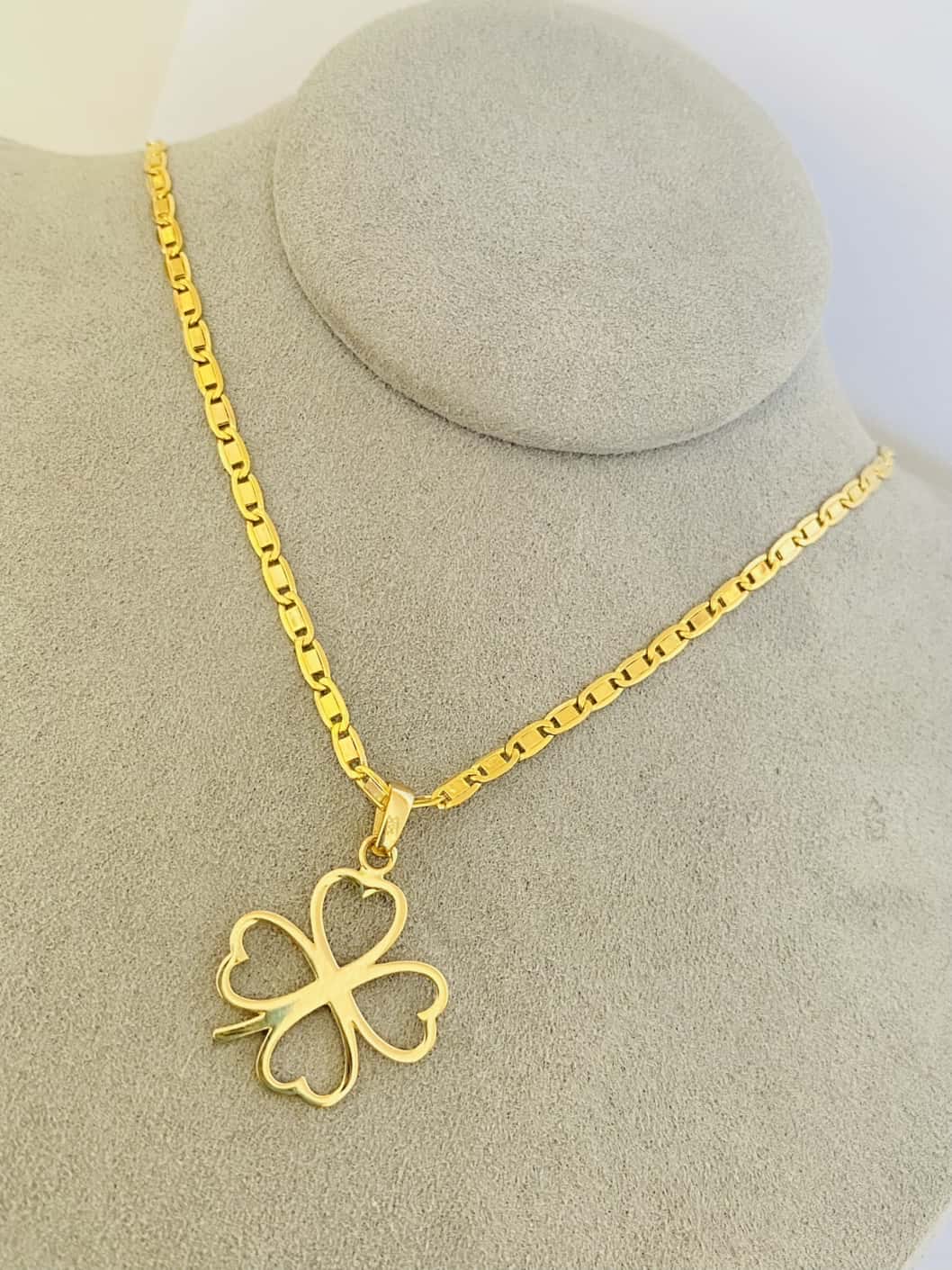 14k kids gold necklaces 40cm 03Bar2532
