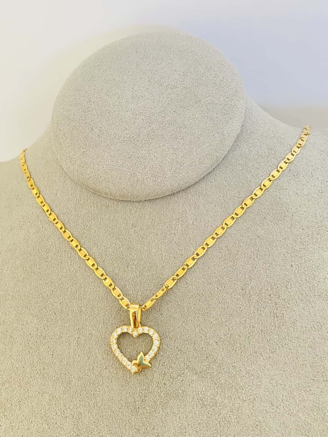 14k kids gold necklaces 40cm 03Bar2534