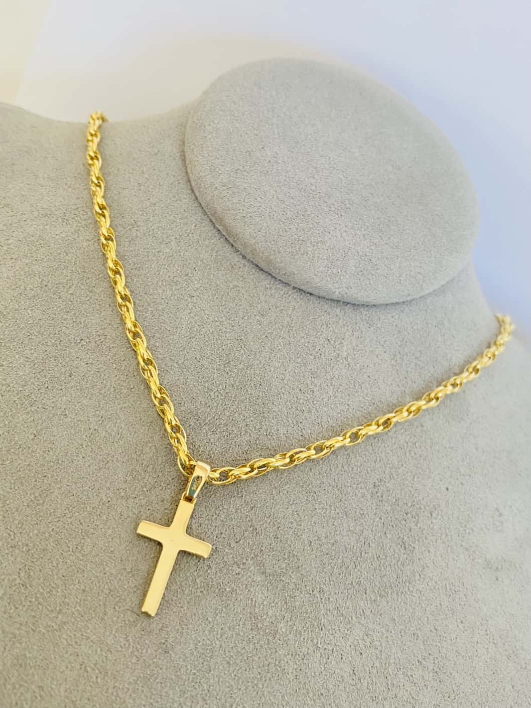 14k kids gold necklaces 40cm 03Bar2538