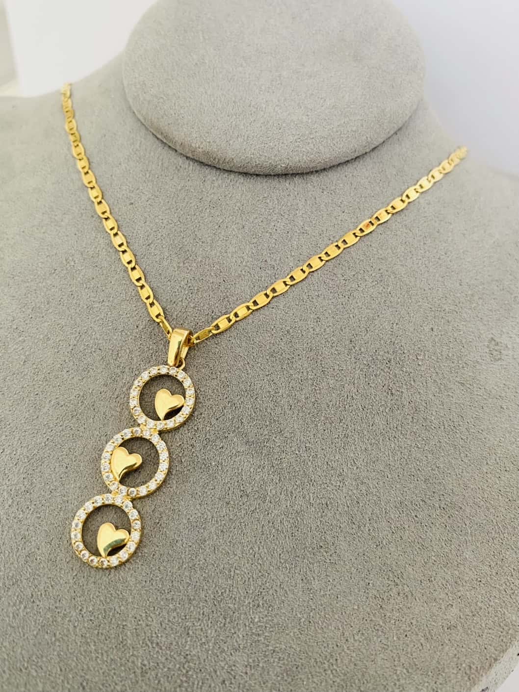 14k gold 45cm necklace 25-MT08