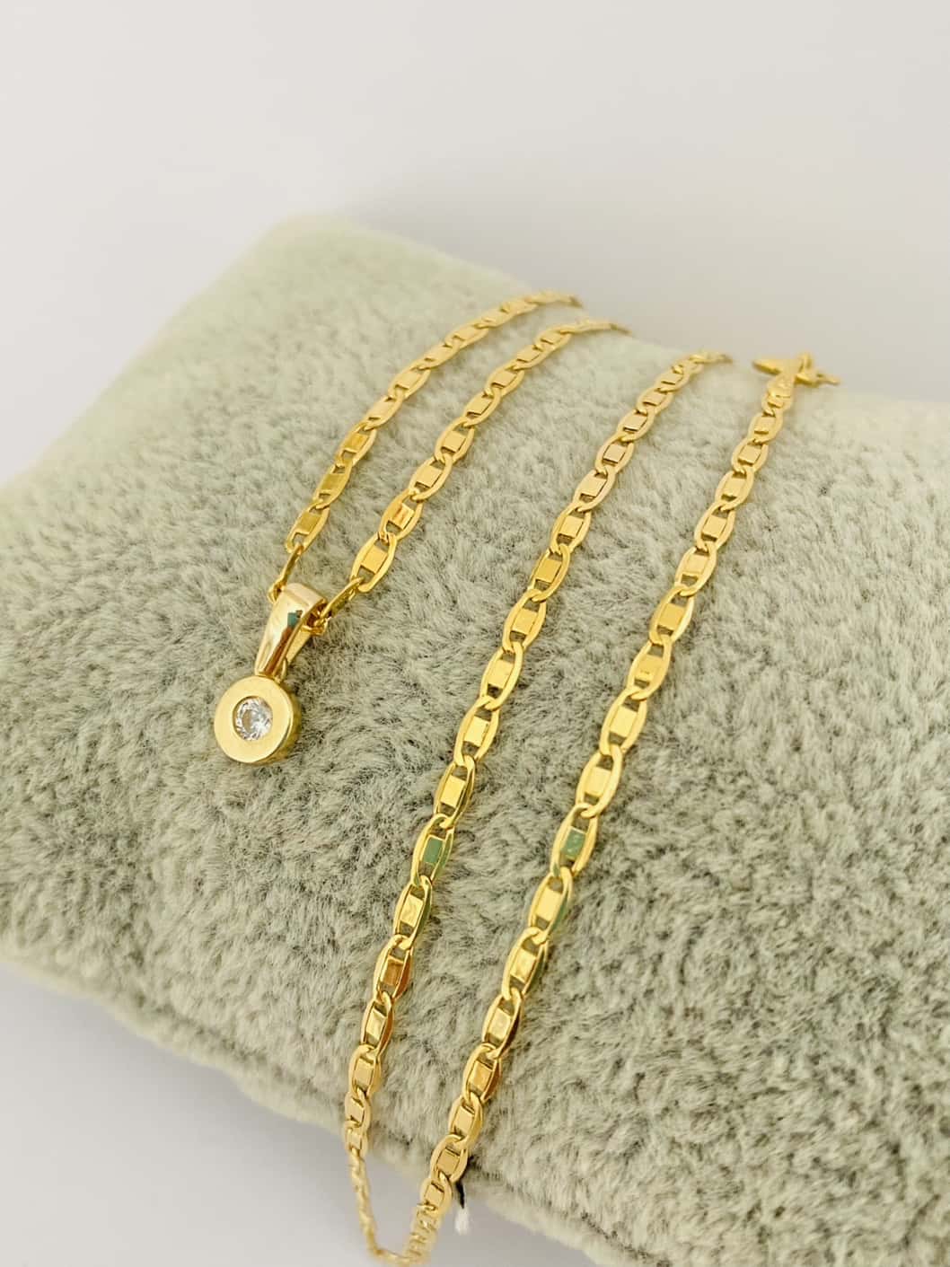 14k gold 45cm necklace 25-MT12