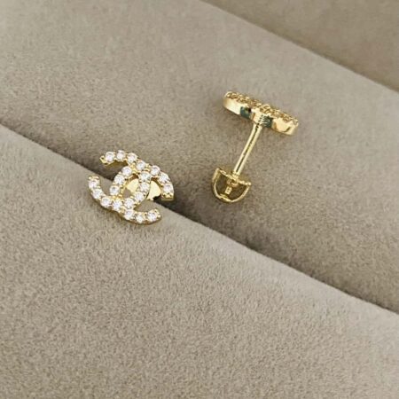14k gold screw earrings for kids 25F