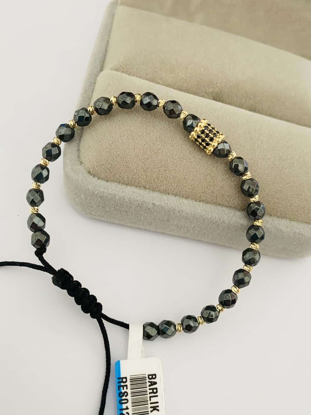 14k gold string bracelet 25MRCH3