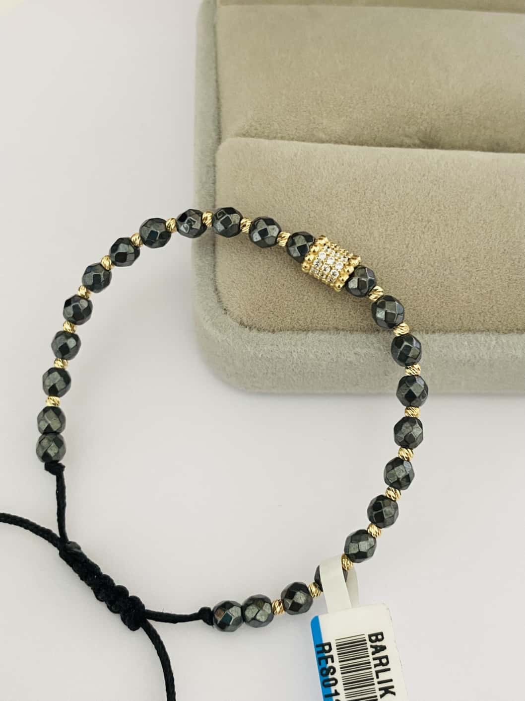 14k gold string bracelet 25MRCH5